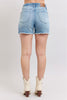 Tinsley High RIse Pink Stitched Shorts by Judy Blue