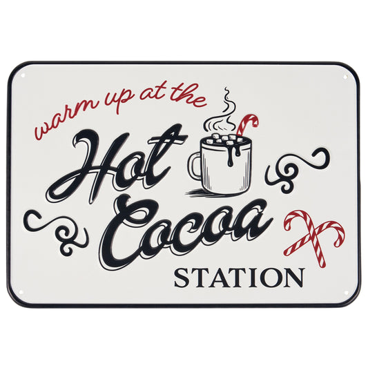 Hot Cocoa Station Wall Decor