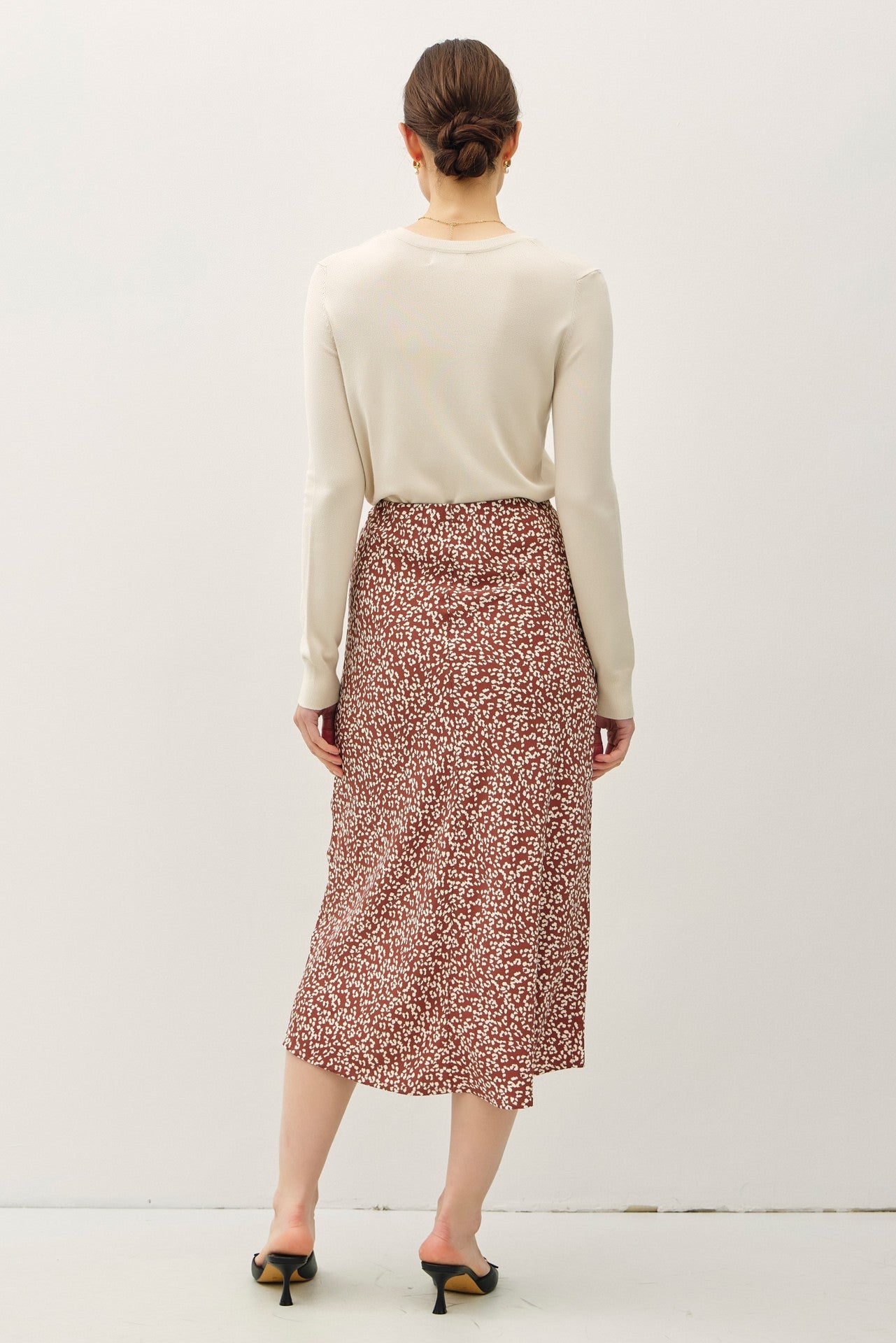 Efflorescing Comfort Midi Skirt