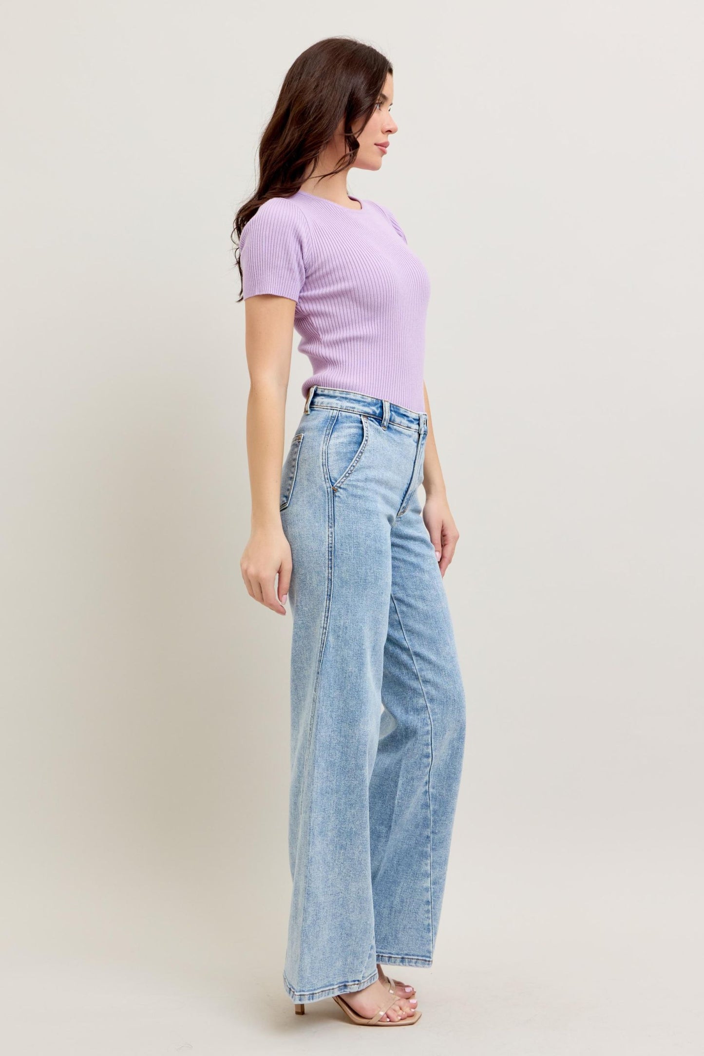 Sterling High Rise Retro Wide by Judy Blue