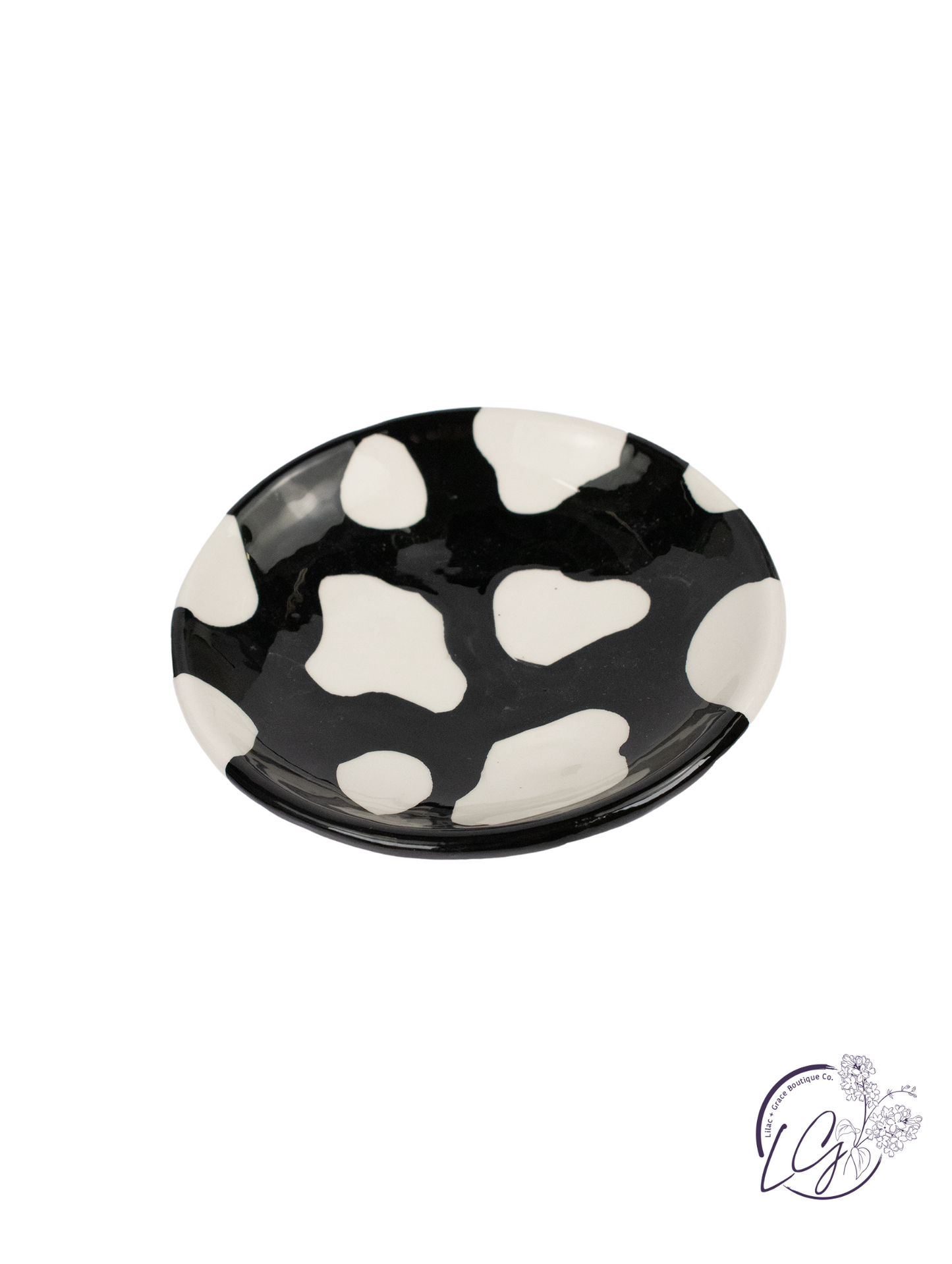 Ceramic Cow Trinket Dish