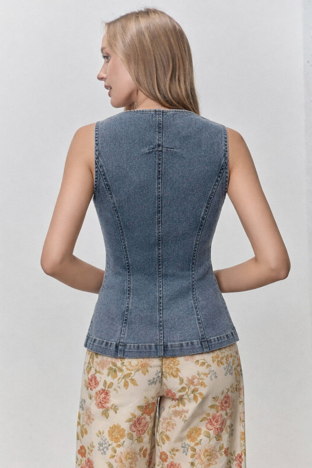 Denim Darling Top