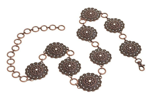 Prairie Blossom Concho Belt