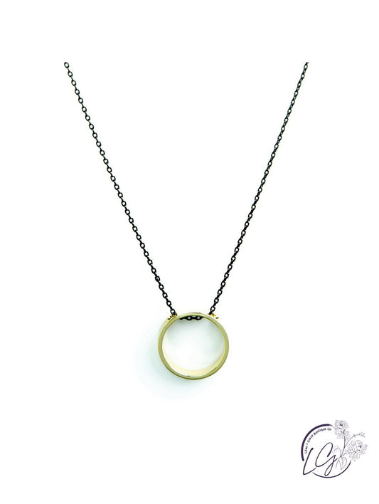 Contemporary Circle Pendant