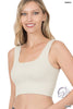 Graceful Ribbed Tank Top