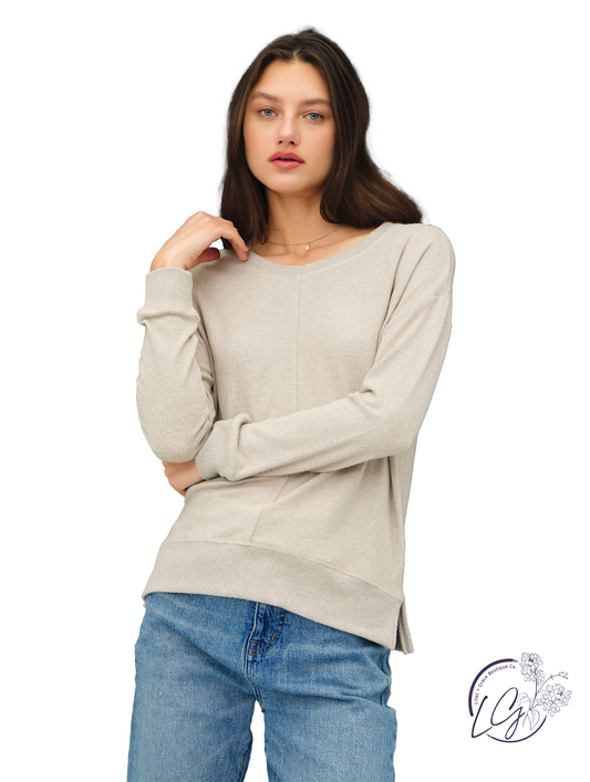 Enjoy The Little Things Knit Top