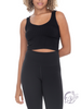 Ribbed Seamless Cropped Tank Top