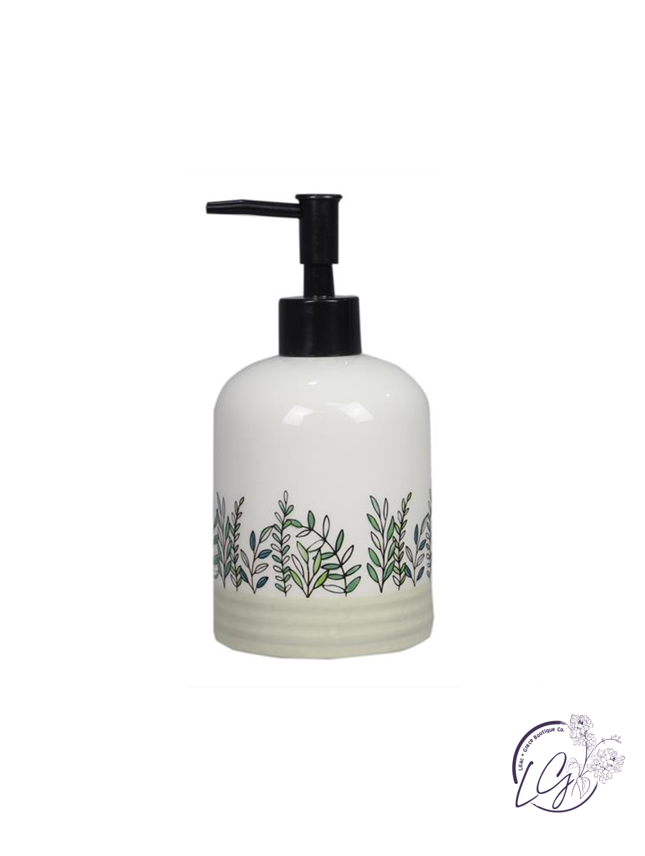 Quiet Cottage Ceramic Soap Dispenser