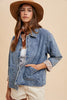 Ranch Road Quilted Denim Jacket