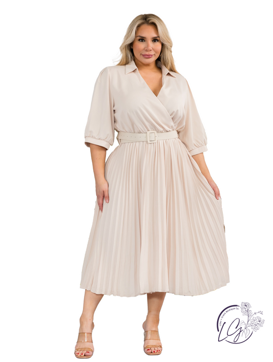 Curvy Chic In Motion Midi Dress