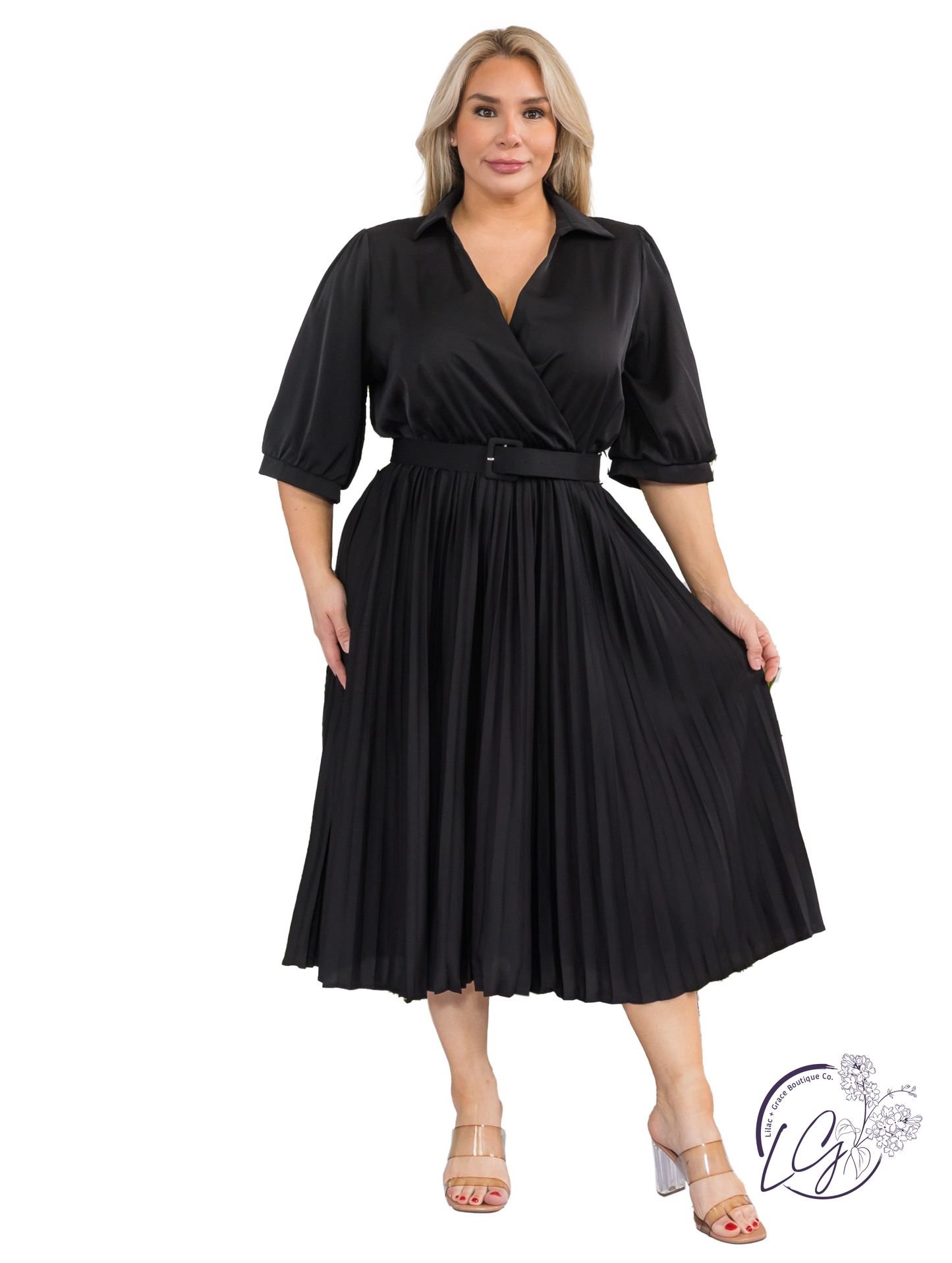Curvy Chic In Motion Midi Dress