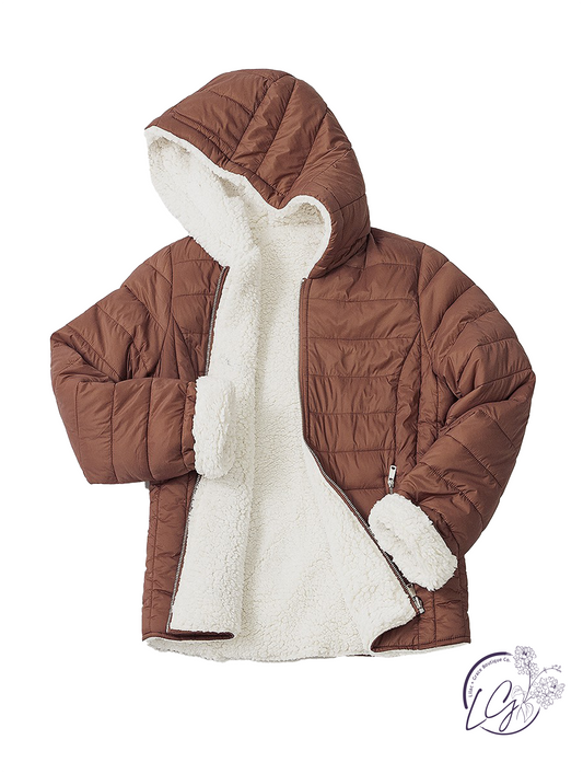 We Can Run Away Puffer Jacket