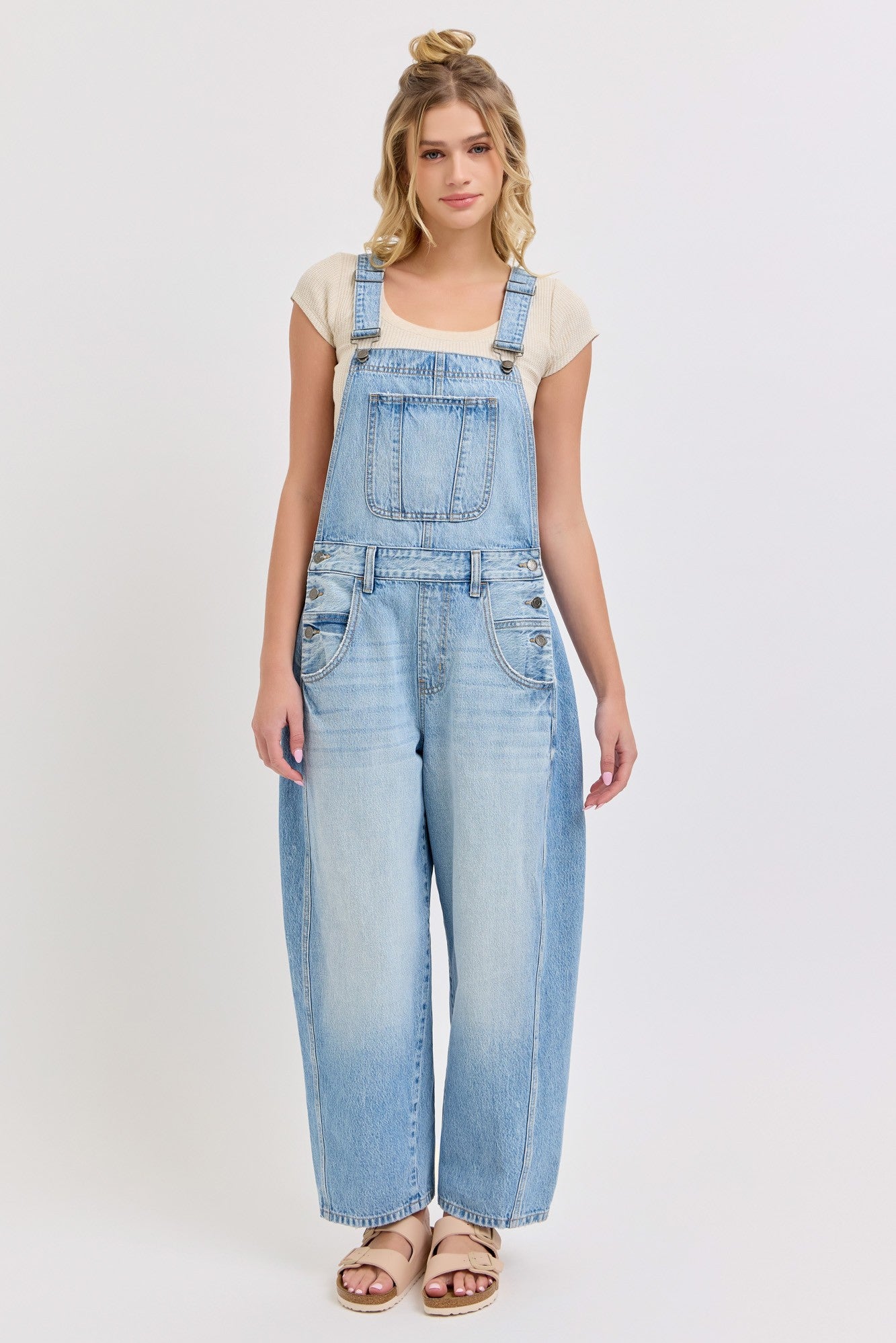 Easy Days Barrel Overalls