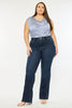 Curvy Violet High Rise Bootcut Jeans by Kan Can
