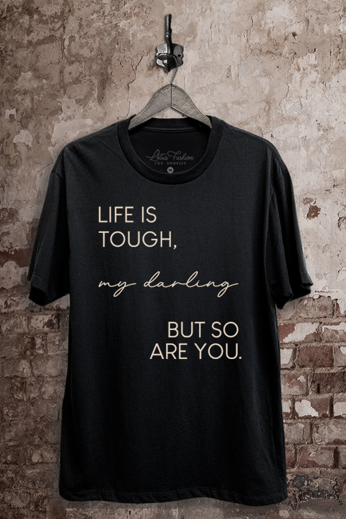 Curvy Life is Tough My Darling Graphic Top