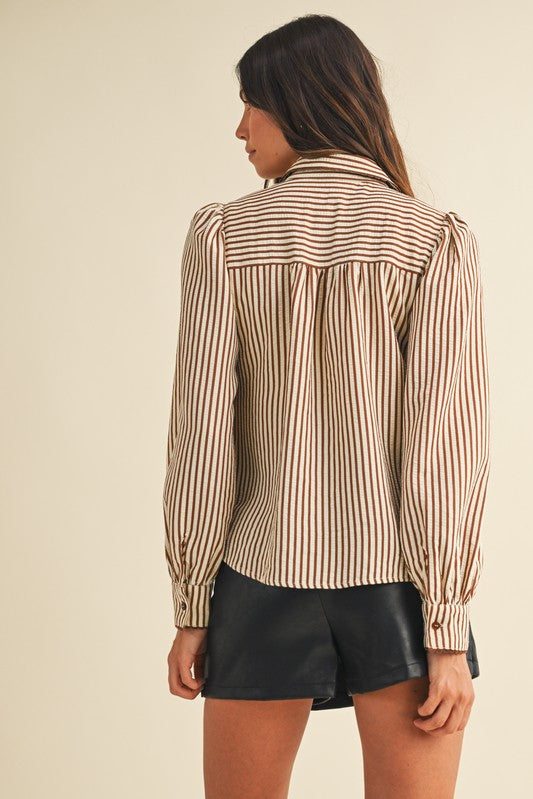 Rancher’s Stripe Blouse