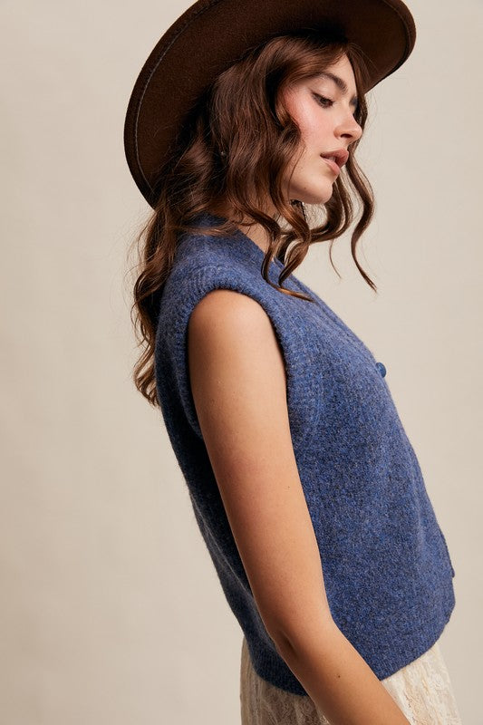 Cactus Kiss Button Vest