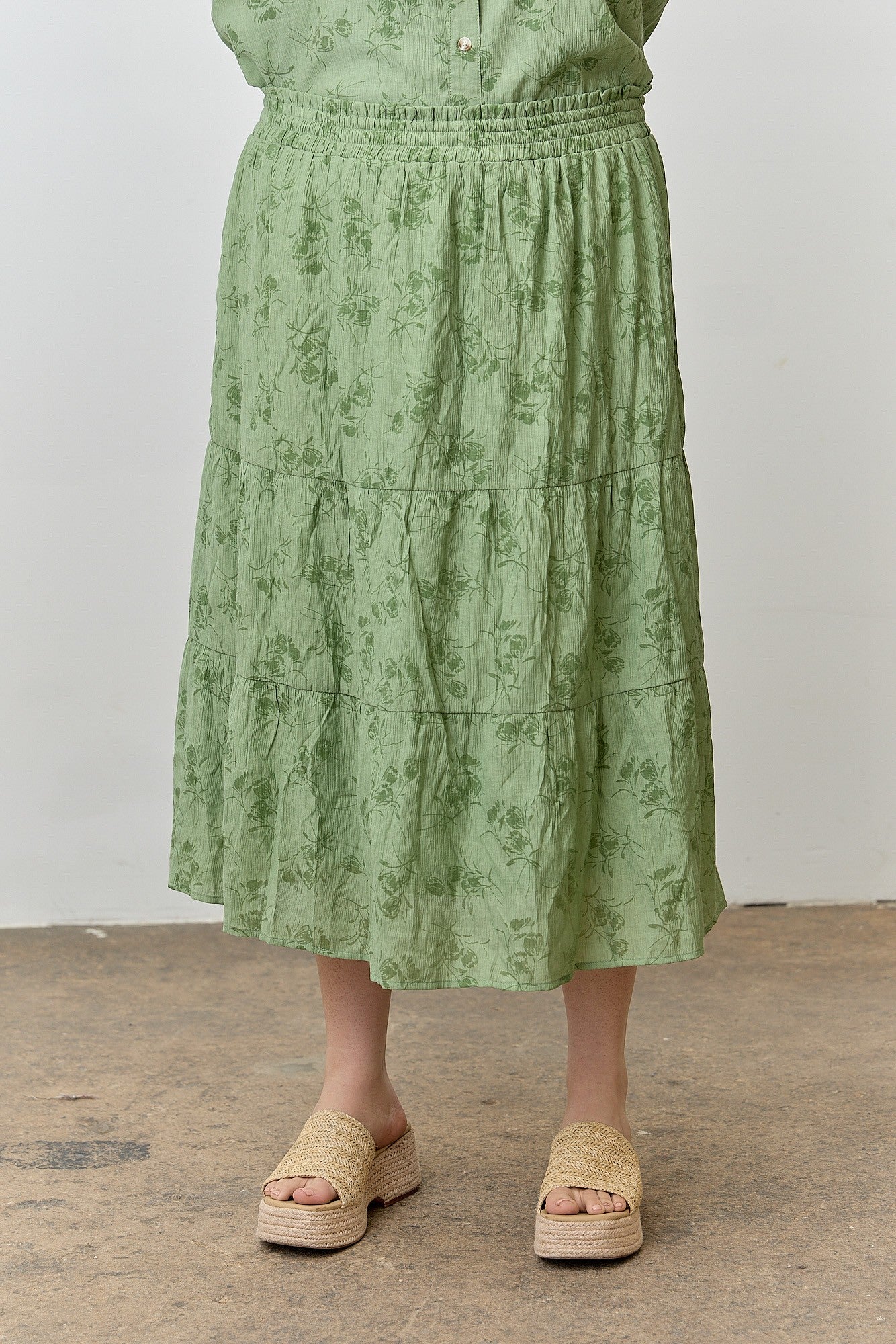 Curvy Crickets Sing Low Maxi Skirt