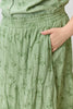 Curvy Crickets Sing Low Maxi Skirt