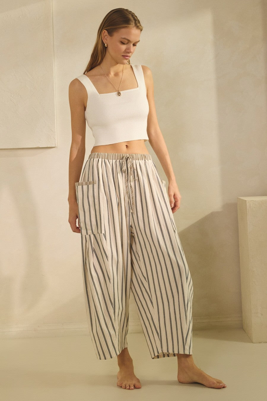 Driftwood Cropped Pants