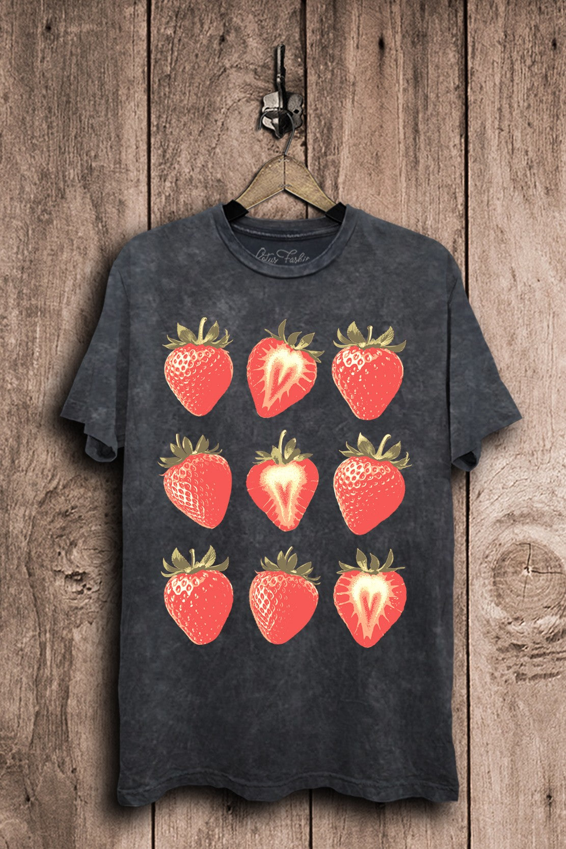 Strawberries Graphic Top