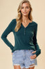 Rosewood Henley Top