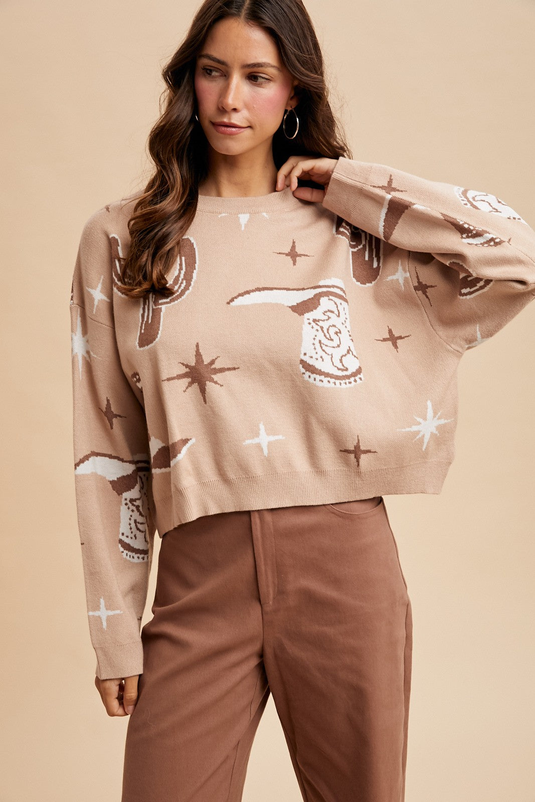Boots & Stardust Sweater