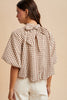 Rustic Lane Puff Sleeve Top