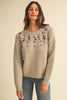 Meadow Mist Floral Sweater