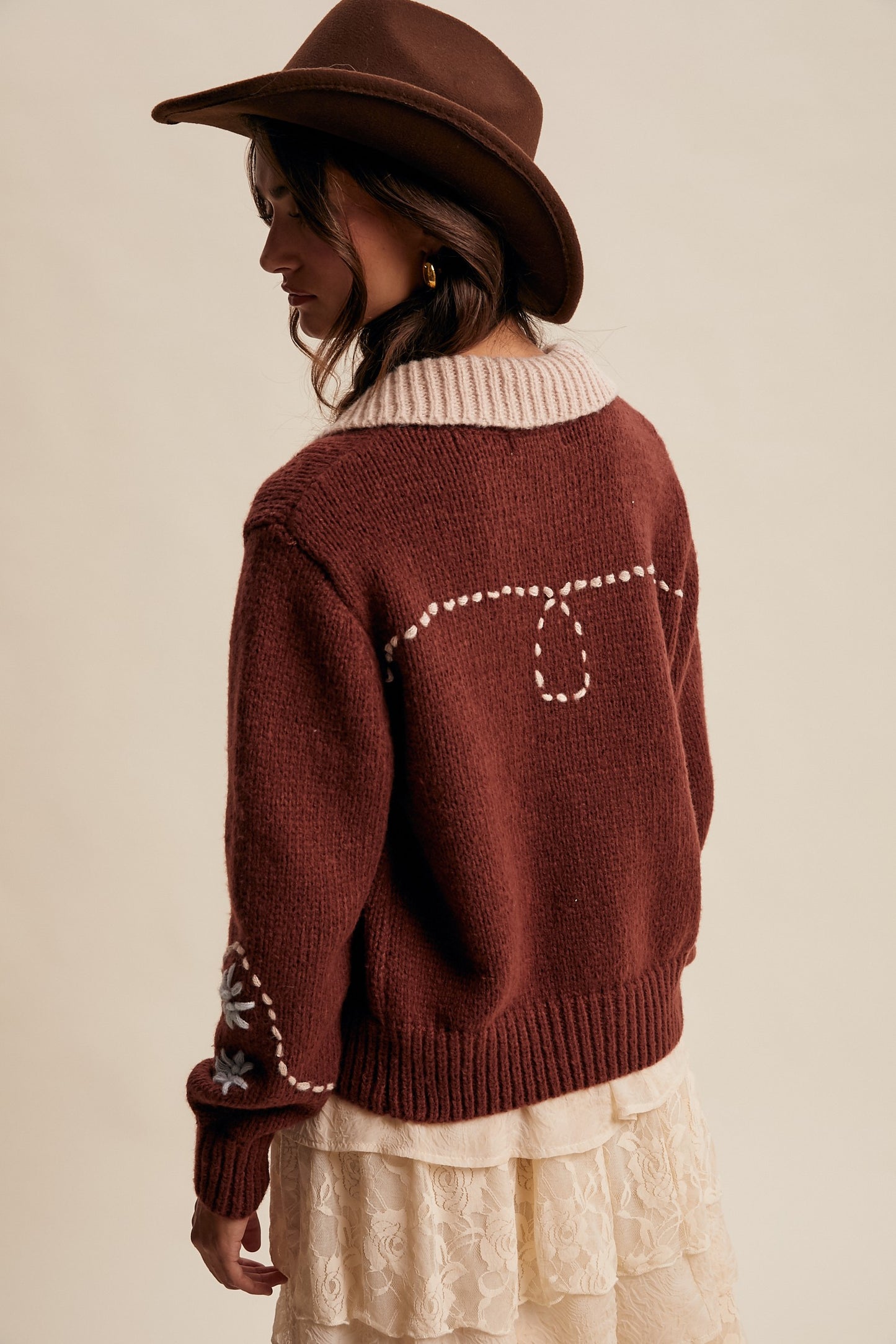 Twirl Petal Cardigan