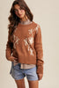 Doodle Bloom Knit Sweater