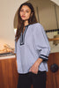 Stripe & Grace Blouse