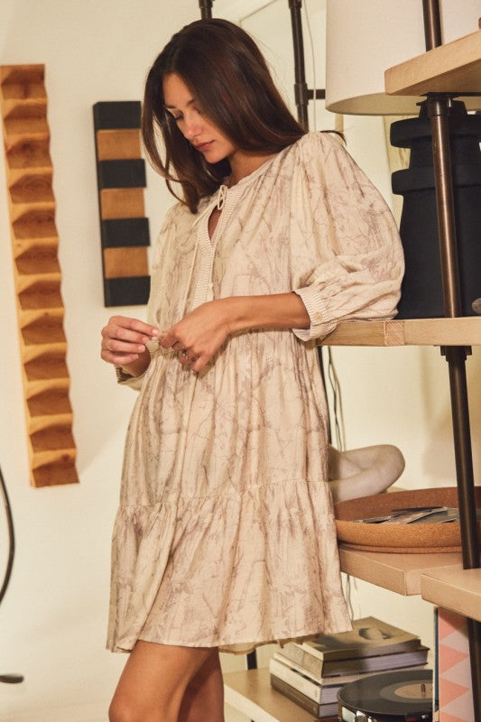 Soft Terrain Peasant Dress