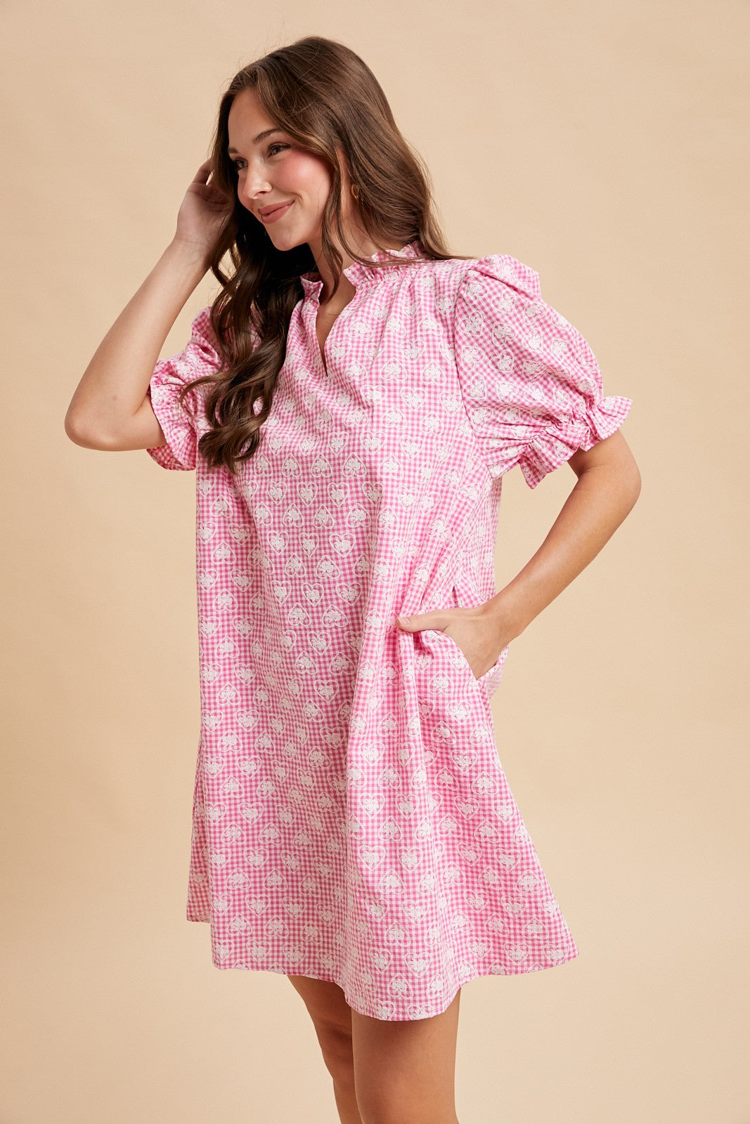 Sweetheart Gingham Dress