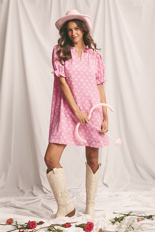 Sweetheart Gingham Dress