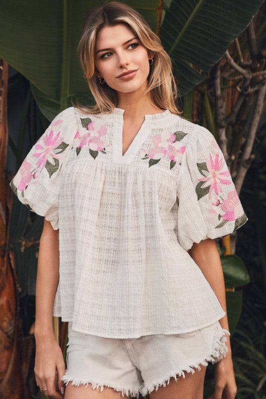 Golden Prairie Puff Top