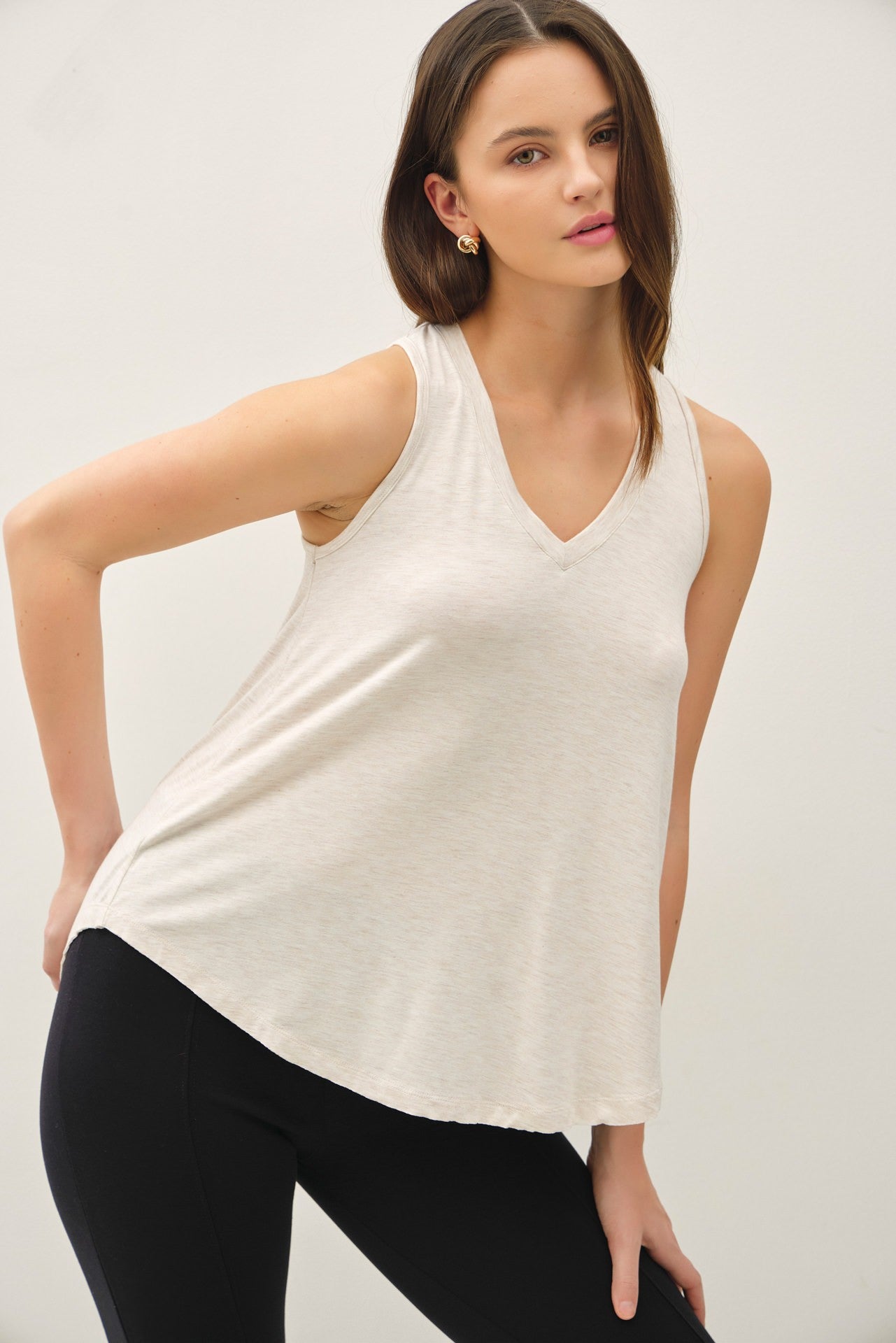 Playing Games V-Neck Tank Top