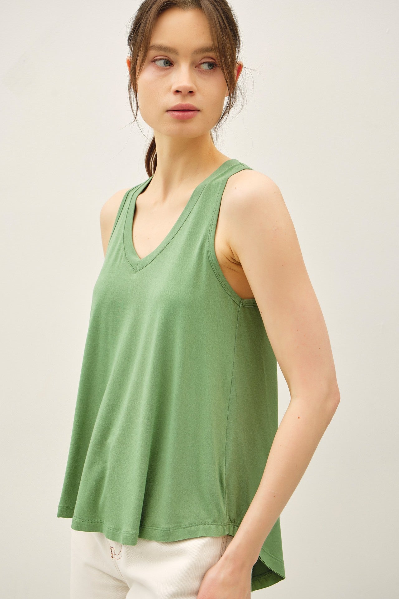 Playing Games V-Neck Tank Top