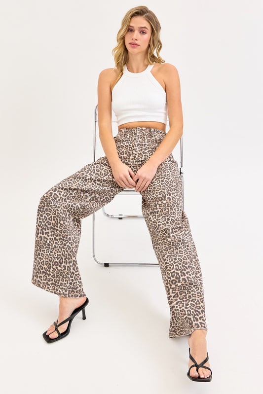 Wild Side Wide Leg Jeans by Cello