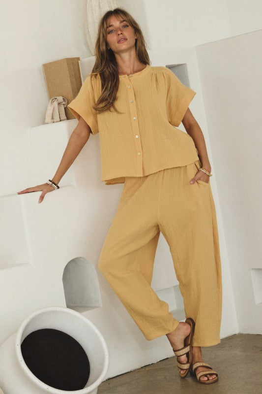 Salt Air Gauze Pants