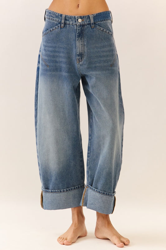 Downtown Drift Barrel Jeans