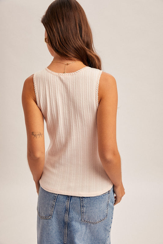 Lace & Sunshine Top