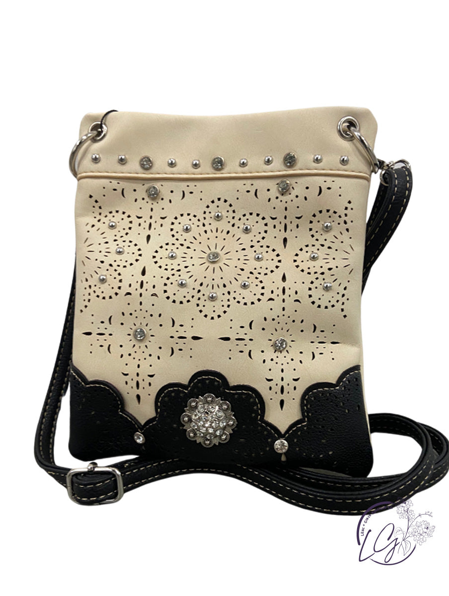 Cream Crossbody Bag