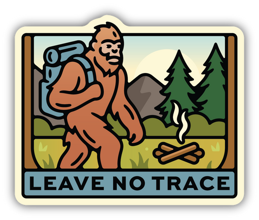 Leave No Trace Sticker