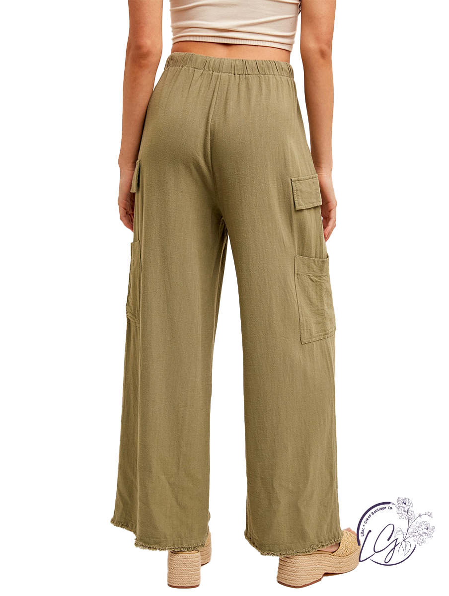 Cityscape Chic Cargo Trousers