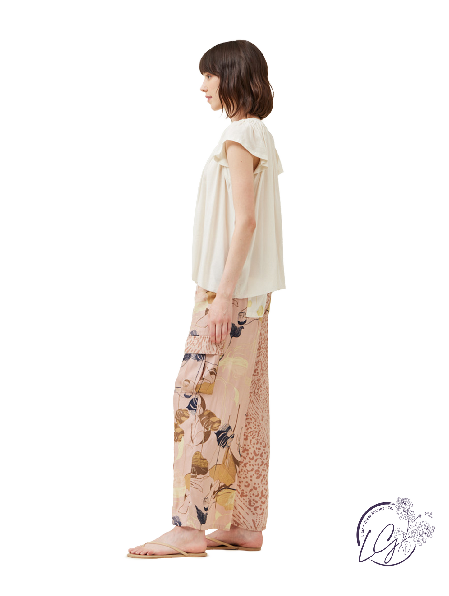 Float In Serenity Summer Blouse