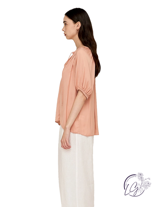 Take It Easy Satin Blouse