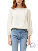 Sunshine Serenade Boatneck Blouse