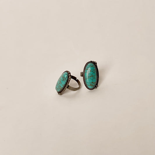 Western Oval Statement Ring