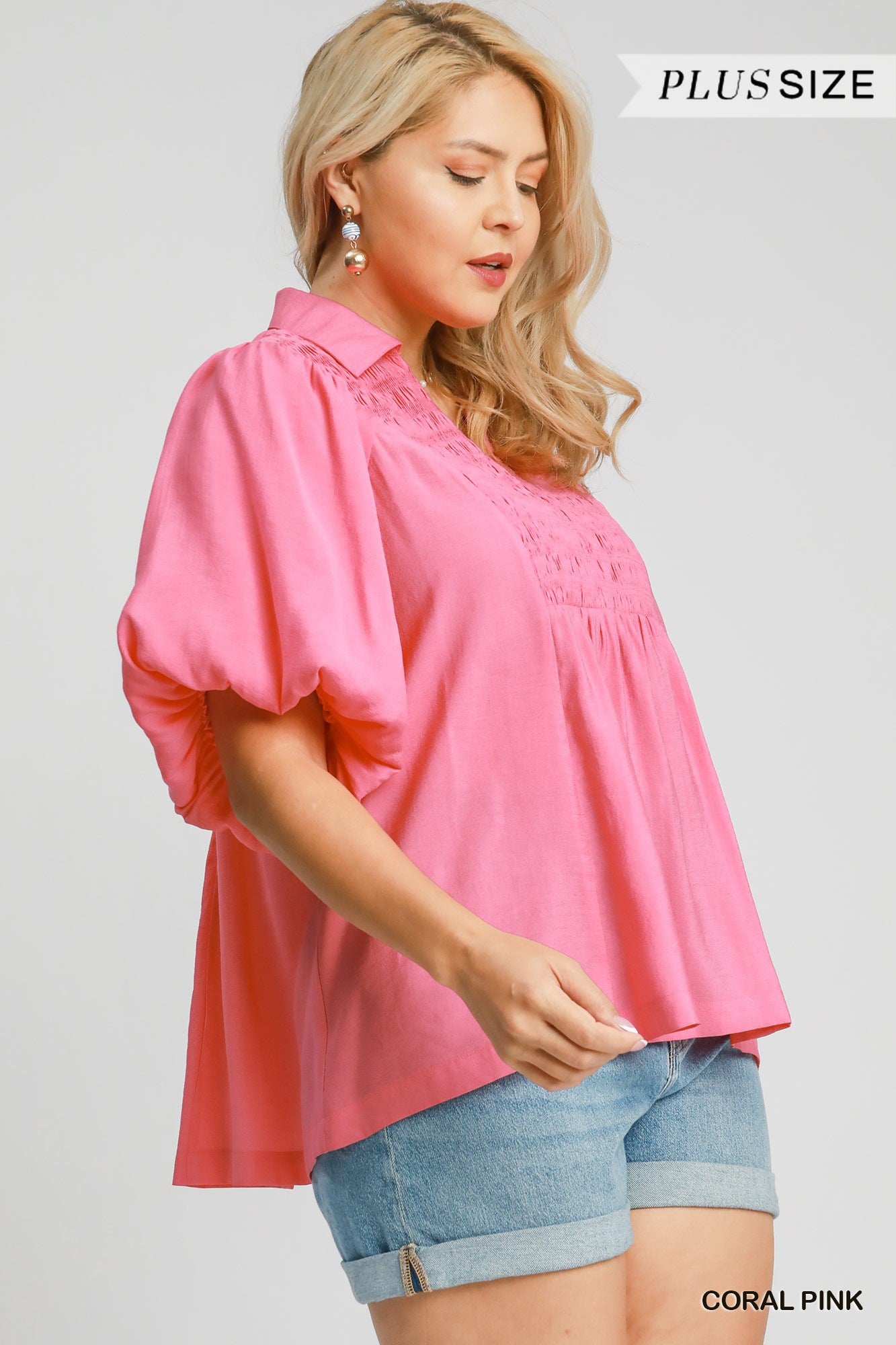 Curvy Sweet Magnolia Blouse